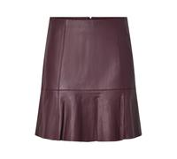 YAS Yascolly Mw Naplon Leather Skirt Noos