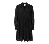 Blusenkleid Y.A.S "YASHOLI LS DRESS S. NOOS" Gr. XL, N-Gr, schwarz (black) Damen Kleider Langarm (57792765-XL)
