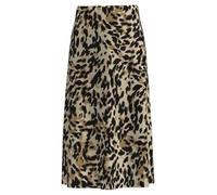 Yas Pella Long Skirt Braun XL Frau (Herstellerartikelnummer: 26030737-Black/AopLeoPrint-XL)
