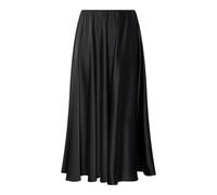 Satinrock Y.A.S "YASPELLA HW VOLUME ANKLE SKIRT S. NOOS", Damen, Gr. 38, schwarz, Web, Obermaterial: 97% Polyester, 3% Elasthan, unifarben, knöchellang, Röcke (75636748-38) schwarz