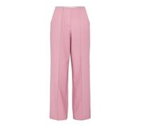 Anzughose Y.A.S "YASREEMAJ HW PANT NOOS", Damen, Gr. 38, N-Gr, lilas, Web, Obermaterial: 77% Polyester, 19% Viskose, 4% Elasthan, unifarben, regular fit lang, Hosen Anzughose, Regular Fit, Materialmix
