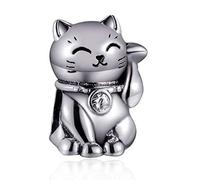 YASHUO Jewellery Animal Charms Sterlingsilber Armbänder für Frauen Marienkäfer Schildkröte Charms Einhorn Charms für Armbänder Mutter Tochter Halskette Anhänger, Kristall