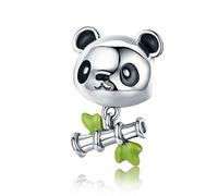 YASHUO Jewellery Animal Charms Sterlingsilber Armbänder für Frauen Marienkäfer Schildkröte Charms Einhorn Charms für Armbänder Mutter Tochter Halskette Anhänger, Kristall