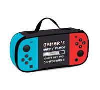 Yasrlvun Gamer-Federmäppchen für Jungen & Mädchen - Großes Federmäppchen für Videospiel-Fans - Stiftebox für Erwachsene & Teenager