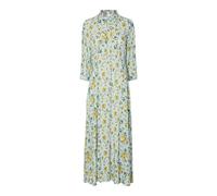 Yas Savanna Long Shirt Langarmkleid Mit 3/4 Ärmeln 2XL Skyway / Matira