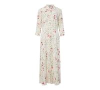 Yas Savanna Long Shirt Langarmkleid Mit 3/4 Ärmeln M Pristine / Botalia