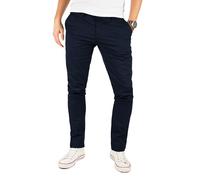 Yazubi - Blaue Chino Herrenhosen - Chinohose Kyle By Yzb Jeans - Männer Baumwoll Stoffhose Mit Stretch, Blau (Night Sky 4R193924), W38/L30