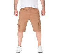 Yazubi Herren Chino Bermuda Cargo Shorts Mundo, Braun (Camel 2004), W30