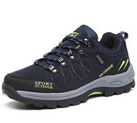 Ybberik Wanderschuhe für Herren, wasserdicht, rutschfest, Outdoor-Stiefeletten, Wandern, Trekking, Dämpfungsstiefel für Camping, Klettern