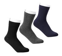 YBEATY 6 Paar Aus gekämmter Baumwolle extrem Damensocken weich dünn bequeme nicht bindende nahtlose Socken für Business Freizeit