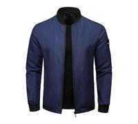 Ybing Herren Bomberjacke Leichte Übergangsjacke Fliegerjacke Frühling Sommer Blouson mit Reißverschluss Die Discounter