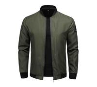 Ybing Herren Bomberjacke Leichte Übergangsjacke Fliegerjacke Frühling Sommer Blouson mit Reißverschluss Prime of Day 2025 Angebote