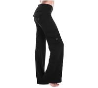 YCBMINGCAN Coupons-Amazon-Angebote Cargohose Damen Sporthose Baggy High Waist Yoga Hosen Weites Bein Jogginghose mit Tasche Streetwear Freizeithose Vintage Hosen Frauen für Sport,Fitness,Freizeit,Gym