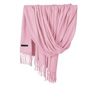 YCBMINGCAN Damen Halstuch Schultertuch Winter Warm Schal Herbstschal Frauen Deckenschal Hals-Tuch und Damenschal-Dreieck Strickschal Dreiecksschal Cape Herbstschal Dreieckstuch Lange Stola (Pink, A)