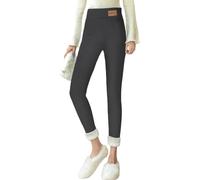 YCBMINGCAN Leggings Damen Baumwolle,Thermoleggings Damen Winter gefüttert warme Winterleggings Fleecehose High Waist Leggins Blickdichte Winterhose Thermo Sporthose für Outdoor，Freizeit，Sport