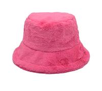 YCBMINGCAN Wintermütze Damen Bucket Hat Winter Warme Mütze Fischerhut Plüsch Damenmütze Einfarbig Fischermütze Winterhut Weich Eimerhut Freizeitmütze Outdoor Freizeit Mütze Damen Mädchen Unisex