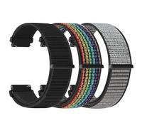YCHDDER Fabric Nylon Uhrenarmbänder,16mm Schnellverschluss Armband Verstellbare Aatmungsaktive Gewebte Sportbänder Ersatzarmband für Herren Damen