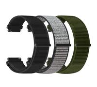 YCHDDER Fabric Nylon Uhrenarmbänder,16mm Schnellverschluss Armband Verstellbare Aatmungsaktive Gewebte Sportbänder Ersatzarmband für Herren Damen