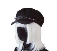 YCHUCH Handgefertigte Dunkle Baskenmütze Japanische Trend Malermütze Unisex Cabbie Mütze Für Outdoor Freizeit Foto Requisiten Alltägliche Lässige