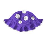 YCHUCH Mode Eimer Hüte Für Frauen Dame Stricken Hut Fischer Kappen Mädchen Motorhaube Hut Atmungsaktive Mädchen Kopfbedeckung Erwachsene Kopfschmuck Für Winter Für Herbst Mode