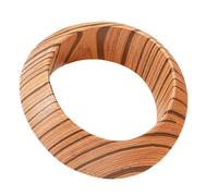 YCHUCH Schlanker Armreif Aus Natürlichem Holz Zeitgenössische Strukturierte Oberfläche Verstellbarer Handgelenkschmuck Stilvolles Accessoire Für Sie Oder Ihn Benutzerfreundliches Holzschmuckgeschenk