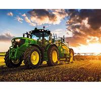 ycyingcheng Quadrat Diamant-Malerei-Traktor-Kreuzstich-Stickerei der vollen Diamant-5D DIY, Zählbare Kreuzstich-Sets Embroidery Kit Beginner Geburtstagsgeschenk