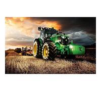 ycyingcheng Quadrat Diamant-Malerei-Traktor-Kreuzstich-Stickerei der vollen Diamant-5D DIY, Zählbare Kreuzstich-Sets Embroidery Kit Beginner Geburtstagsgeschenk