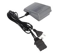 YDK Universal Fußschalterpedal für Nähmaschinen, Langlebiger Kunststoff, UK Stecker, 220 V, Nähmaschinenpedal, Nähmaschine