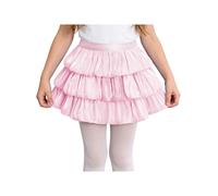 Yeahdor Rock Mädchen Rock Metallic Kinder Skaterrock Faltenrock Kleinkind Kräuselröcke Partyrock Silber Süße Röcke Für Faltenrock Partei Rosa 98-104