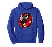 Year of Shadow: Fearless - Shadow The Hedgehog Pullover Hoodie, Unisex für Erwachsene, Königsblau, XL