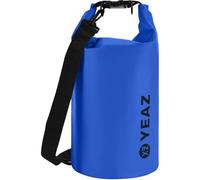 Packsack YEAZ "Wasserfester Packsack 10L ISAR", Gr. 10, blau (dunkelblau), Obermaterial: 100% PVC PVC., Taschen (24718769-10) dunkelblau