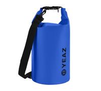 Packsack YEAZ "Wasserfester Packsack 10L ISAR", Gr. 10, blau (dunkelblau), Obermaterial: 100% PVC PVC., Taschen (24718769-10) dunkelblau
