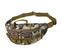 Yechiry Hüfttasche, wasserdichte Gürteltasche mit Verstellbarem Riemen, Gürteltasche aus Oxford-Stoff mit Großem Fassungsvermögen, Ideal für Reisen, Wandern, Sport (CP)