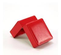 YekouMax Uhrenbox herren, Aufbewahrungsbox für smartwatch und armbanduhren, PU Leather Gift Box for Watch, Jewellery, Birthda, Boyfriend, Men and Women (1, Glänzendes Rot)