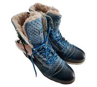 Yellow Cab mit Wolle gefütterte lederstiefel Größe 40