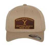 Yellowstone Offizielles Lizenzprodukt Flexfit Cap (Khaki), Groß/X-Large