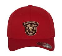 Yellowstone Offizielles Lizenzprodukt We Don't Choose The Way Flexfit Cap (Rot), Klein/Mittel