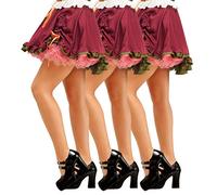 Yenita®-3erPack Damen Feinstrumpfhosen Trachten 20", Glanzstrumpfhose zum Trachtenlook