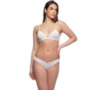 Yenita Unterwäsche-Set Cotton Enjoy Triangel BH mit Slip, Off-White, Gr.L