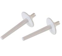 YEQIN 2 x Spulenstifte, extra Doppelnadel, passend für Singer Riccar Simplicity Brother #13092001, 130920051