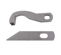 YEQIN Overlock-Messer für Brother 929D 1034D 1134D Ober- und Untermesser XB0563001 X77683001, 2 Stück