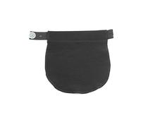 YESET Damen Taillenband Umstand Hosenerweiterung Hose-Rock-Erweiterung Bauch-Band-Gummi schwarz One Size