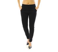 YESET Hose Stretch Stretchhose Elegante Stoffhose Schlupfhose Legging schwarz 158 38-L