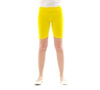YESET Kinder Shorts Sport Pants Sportshorts Kurze Leggings aus Baumwolle Jungen Mädchen gelb 140