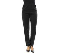 YESET Schlupfhose Damen Hose Baumwolle Dehnbund Business Classic schwarz 158 38/L