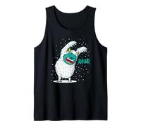 Yeti Monster erschrecken im Schnee Tank Top