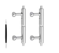 yeziu 6 STÜCKE Schnellverschlussösen Federsteg Für MAURICE LACROIX AIKON AI6038 AI6008 AI1018 AI6007 AI6058 Uhrenarmband Pleuel(AI-6058)