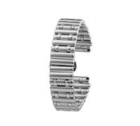 yeziu Edelstahl-Uhrenarmband für den mechanischen Chronographen von Breitling, insbesondere das Uhrenarmband im Bullet-Stil B01(Silver)