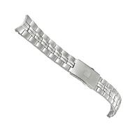 yeziu Für Tissot PR100 T101.417 T101410 Armband 20mm Edelstahl Massivmetall Uhrenarmband(Silver)