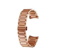 yeziu Gebogenes Edelstahlarmband für Mido Multifort TV M049.526 M049 Metall-Armband für Herren(Rose)